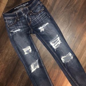 American eagle ripped jeans